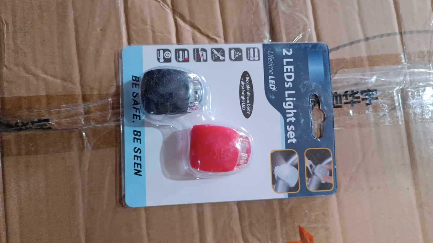 LightCycle: LED Bike Lights - Silicone Set (2 Pcs)