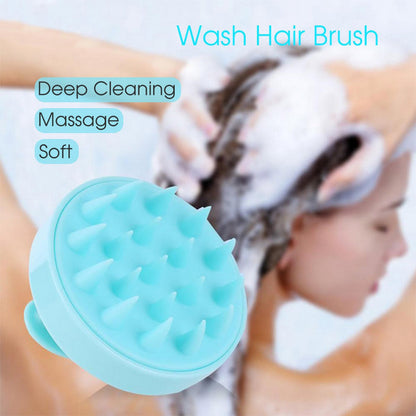 Adjustable Hair Scalp Massager Shampoo Brush