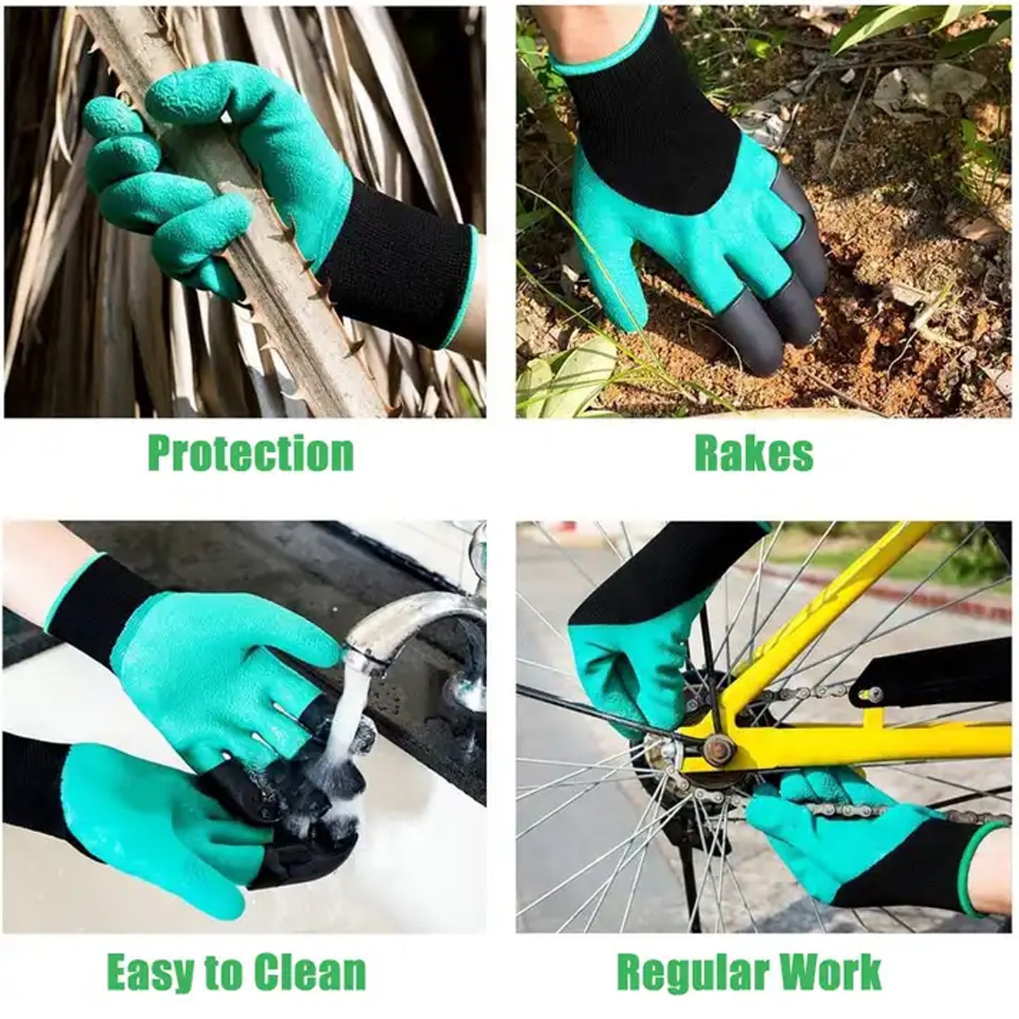 Gardening and Farming Gloves with Claws | Perfect for Home and Industrial Use