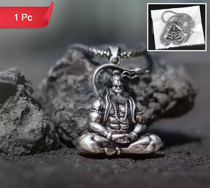 Divine Grace: Hanuman Ji Pendant Chain for Men and Women