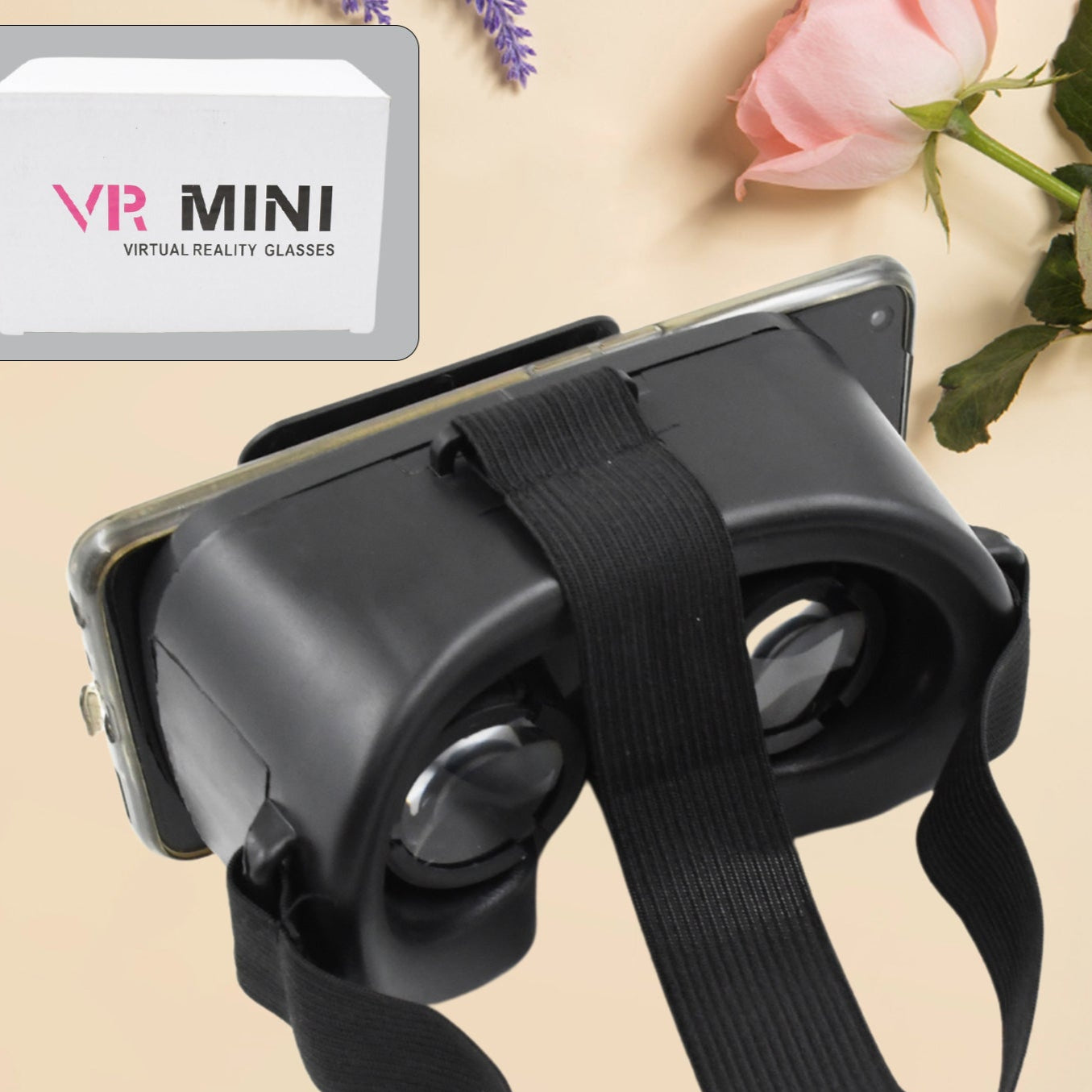 3D VR Glasses – Virtual Reality Goggles Headset for All Smartphones – Perfect for 3D Movies & VR Games