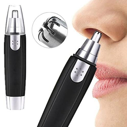 Battery-Operated Nose Clipper - Sharp Steel for Precision