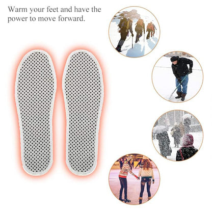 Massage Magnetic Self-Heating Insoles - Unisex Thermal Warm Shoe Pads (1 Pair)