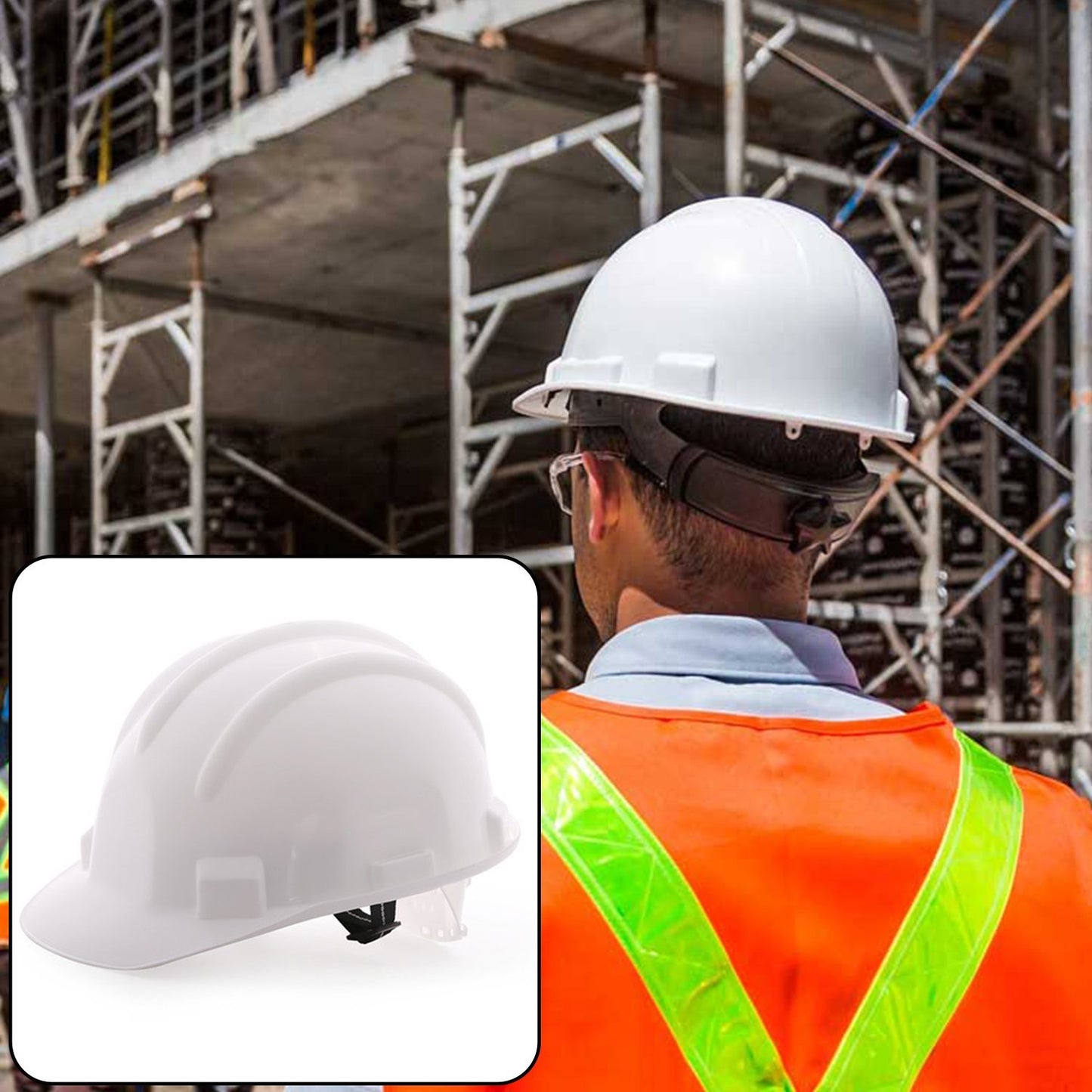 Heavy-Duty Safety Helmet | Construction Protective Gear with Anti-Smashing Design