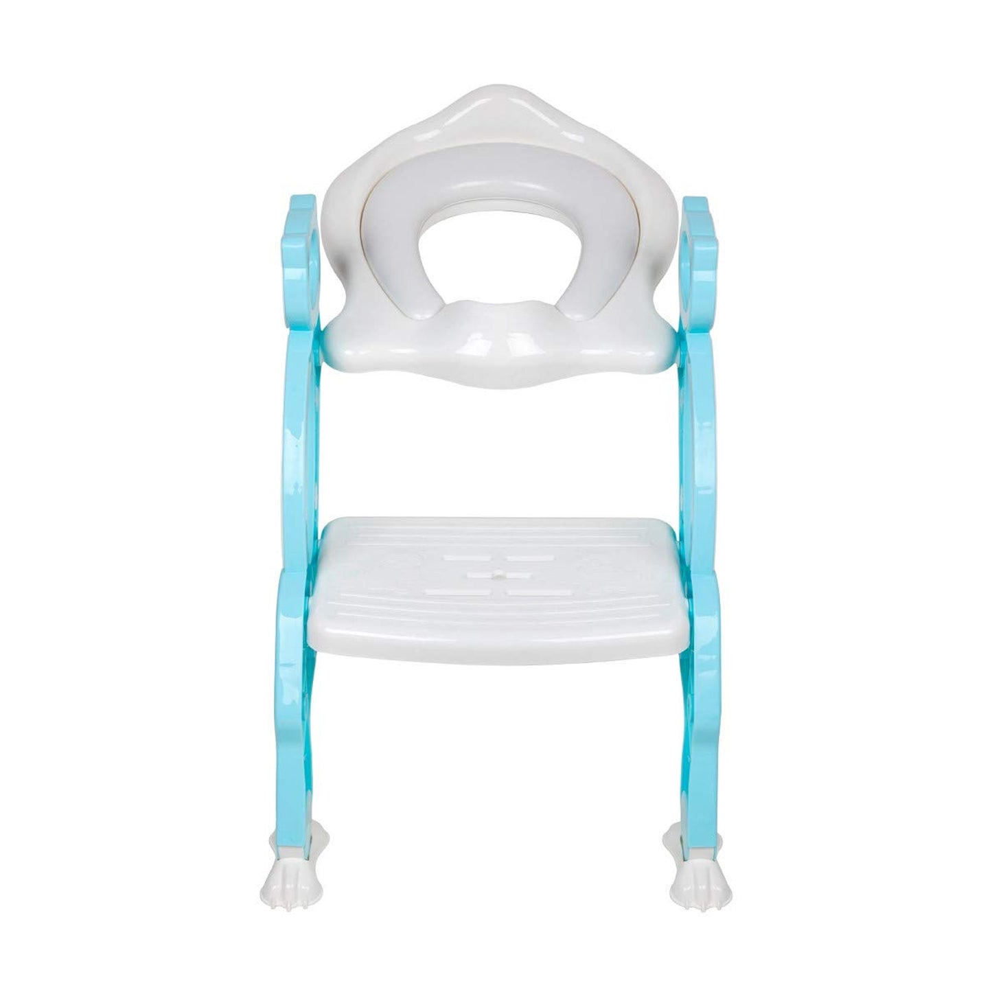 2 In 1 Potty Training Toilet Seat with Step Stool Ladder Multi-Color - Perfect for Boy and Girl Baby