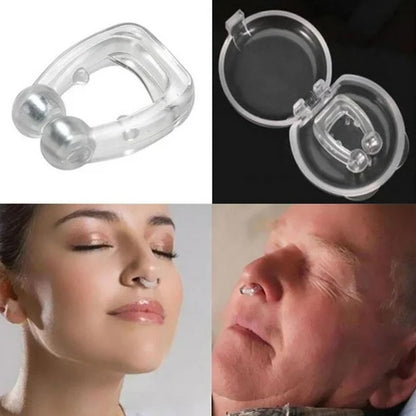 PRICADE Anti Snore Device for Men and Women Silicone Magnetic Nose Clip"