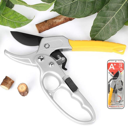 Pruning Shears - Enhanced Garden Shears with Ergonomic Labour-Saving Handle (200 MM / 1 Pc)