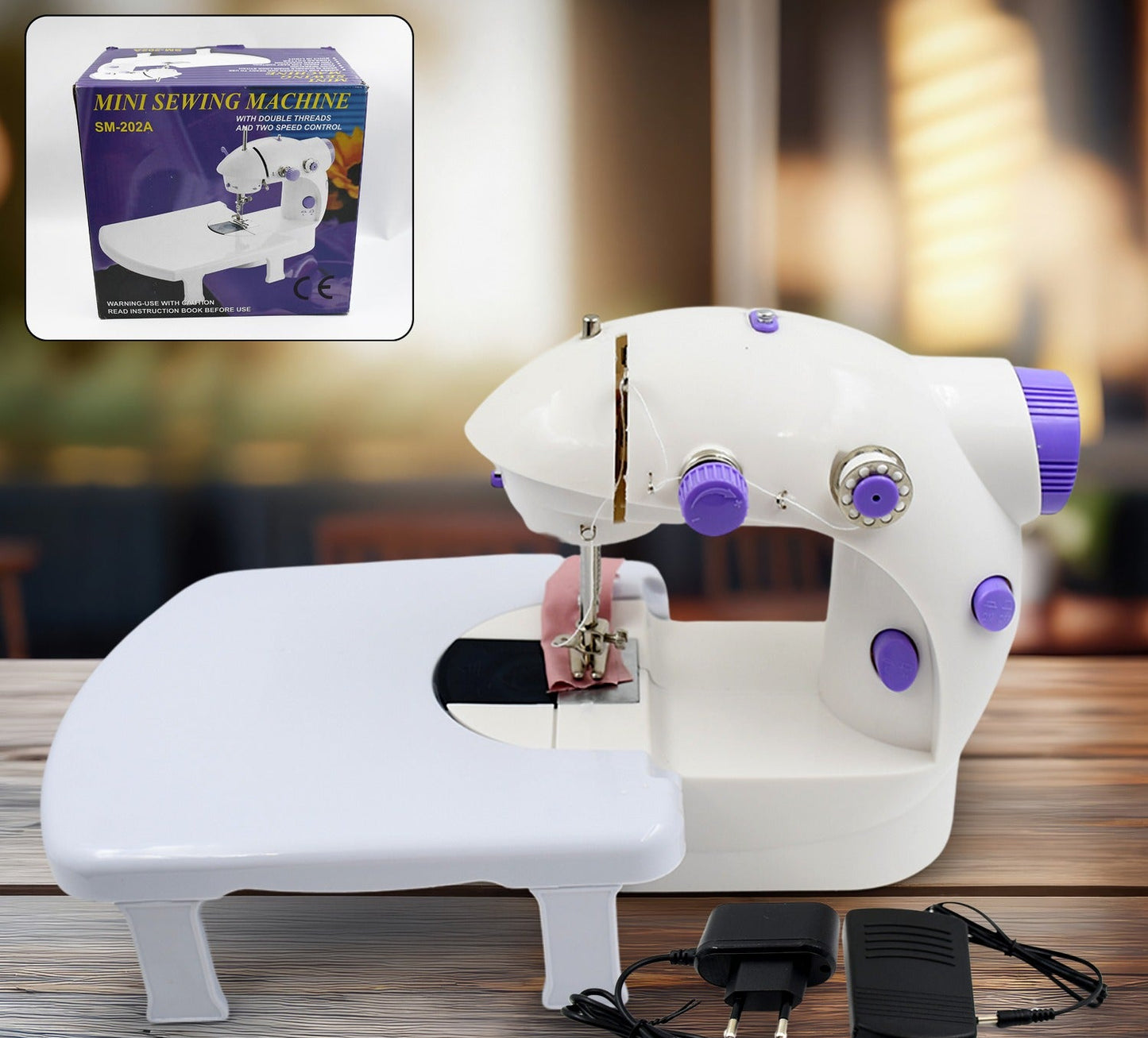 Silai Electric Sewing Machine Set with Extension table set