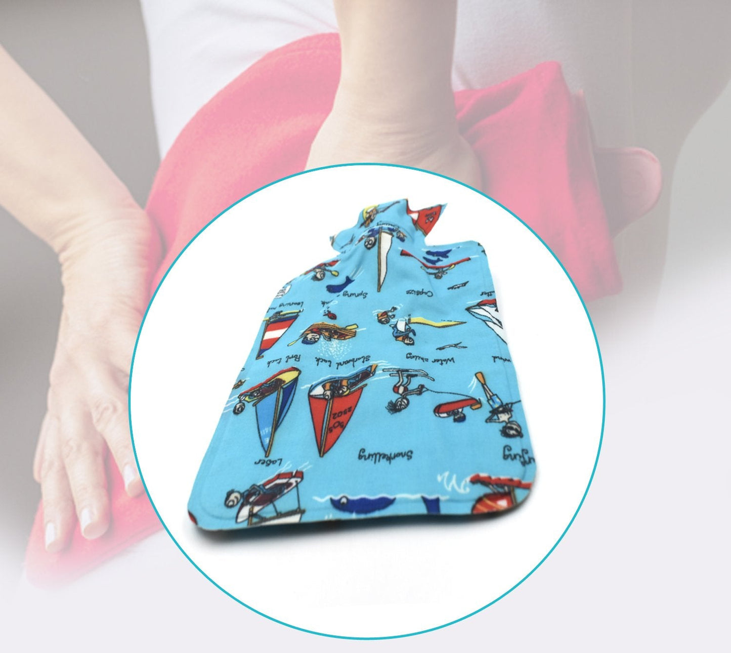 Hot Water Bottle Bag for Pain Relief-Find Comfort and Relief with Our Premium Hot Water Bottle