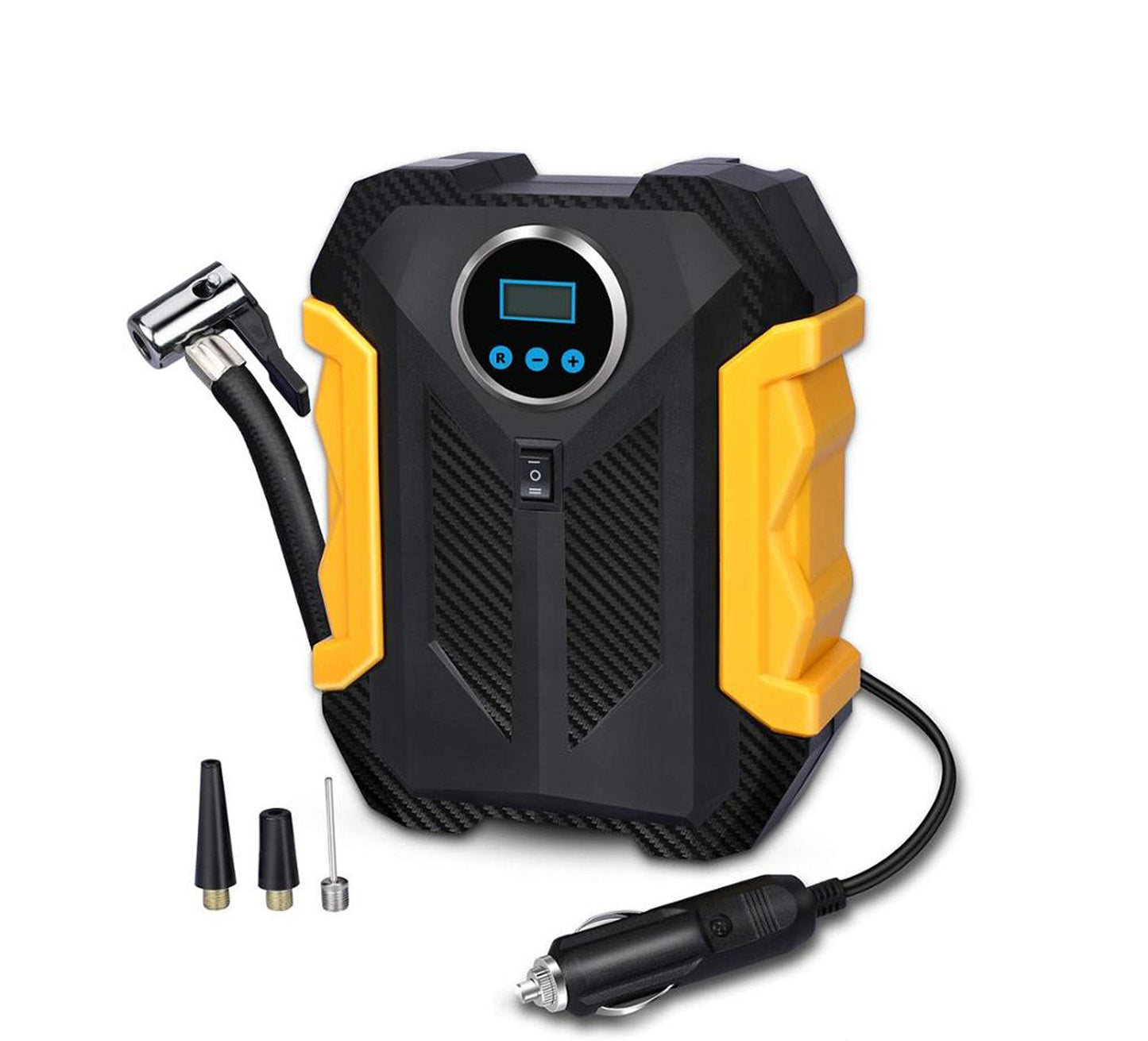 Portable Electric Car Air Compressor Pump for Car & Bike Tires – Reliable & Efficient Tire Inflation