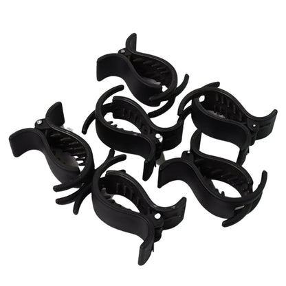 Stylish Black Hair Clips for Kids - 6 Pcs Set