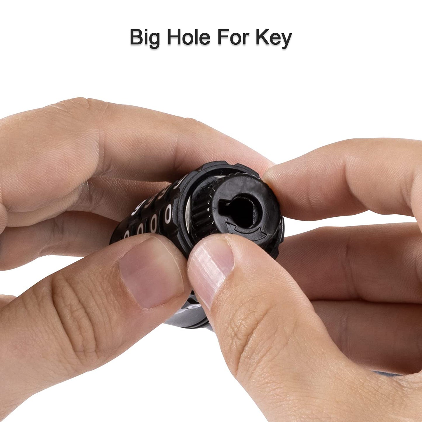 Heavy Duty Plastic Combination Lock | Secure Your Helmet and More