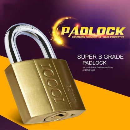 Solid Multipurpose Padlock | High-Security and Versatile Use