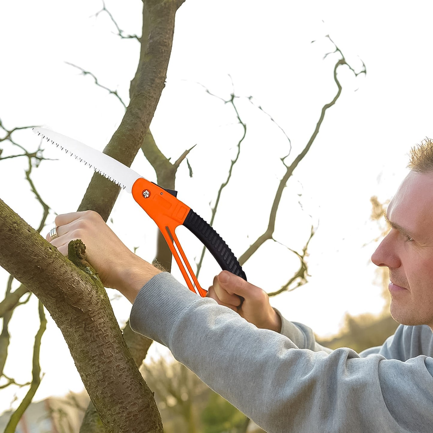 Mini Pruning Saw | 15-Inch Folding Blade for Efficient Cutting