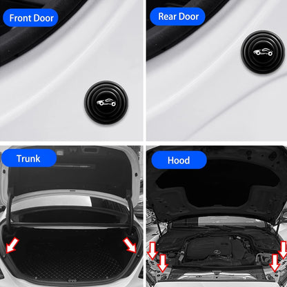 Car Door Shock Absorber - Protection Sticker and Shock Absorbing Gaskets High-Quality PVC Material for Maximum Durability and Comfort-1Pc