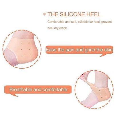 Silicon Gel Heel Socks – Anti-Crack Moisturizing Foot Care