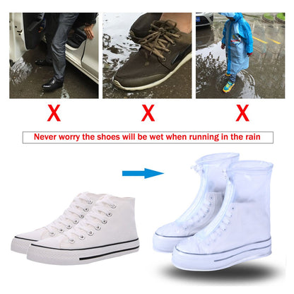 Rain Guard blue Shoe Covers