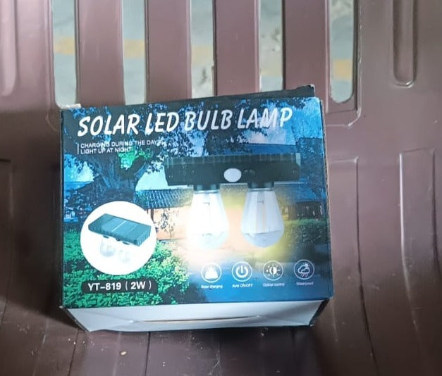 SolarBright: Double LED Bulb Lamp YT-819-2W