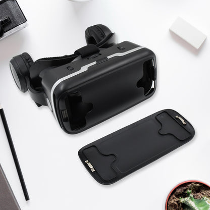 3D HD VR Glasses –Virtual Reality Goggles Headset with Headphones for iOS & Android Smartphones - Perfect for 3D Movies & VR Games