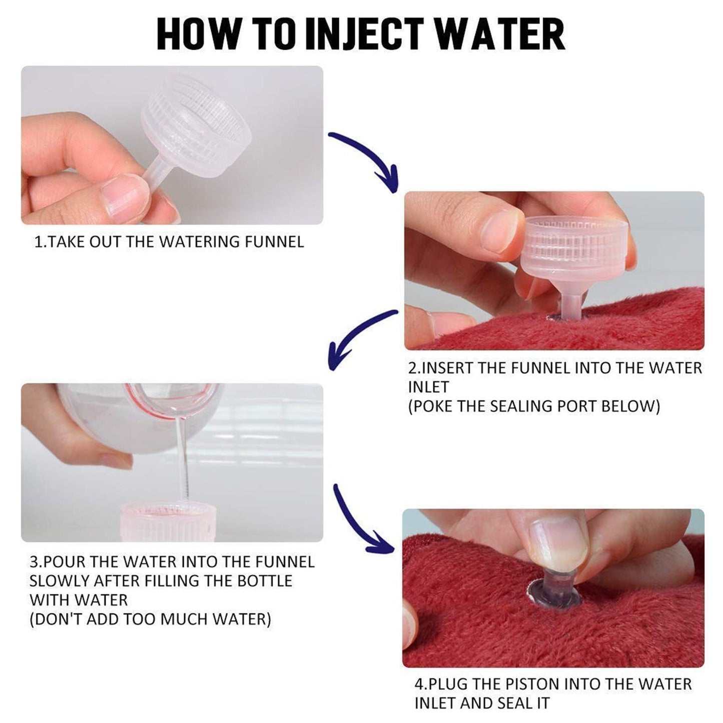 5 Pc HWB W Stopper - Nail Injection Stopper for Walls