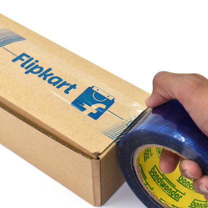 Flipkart Print Blue Tape for Secure Packaging