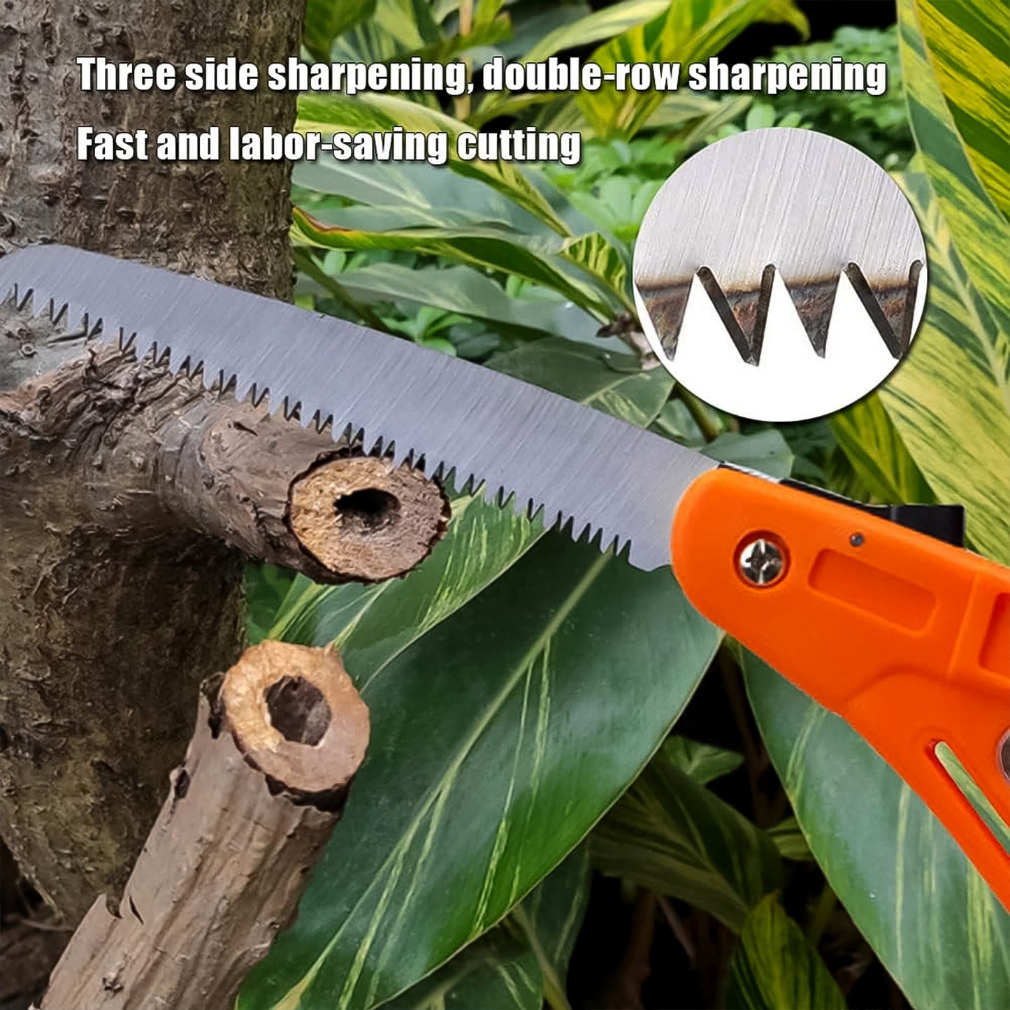 Mini Pruning Saw | 15-Inch Folding Blade for Efficient Cutting