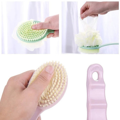 Flexi Clean Dual Bath Brush