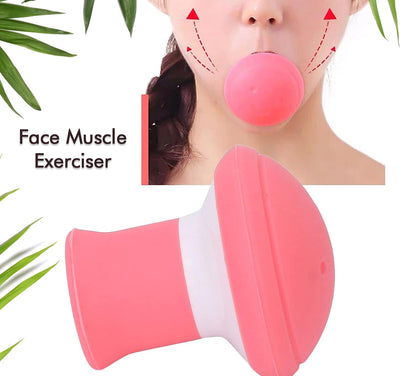 Face Lift Inhaling & Exhaling Tool - Silicone Face Slimmer