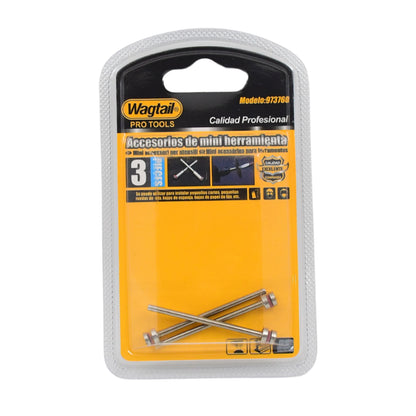 Cut-off Wheel Screw Mandrels - 3 Pcs Set for Cutting Discs