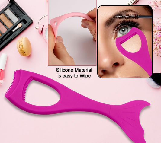 Multifunctional Eyeliner Wing Stencil and Brush Comb for Eye Makeup – Easy & Quick