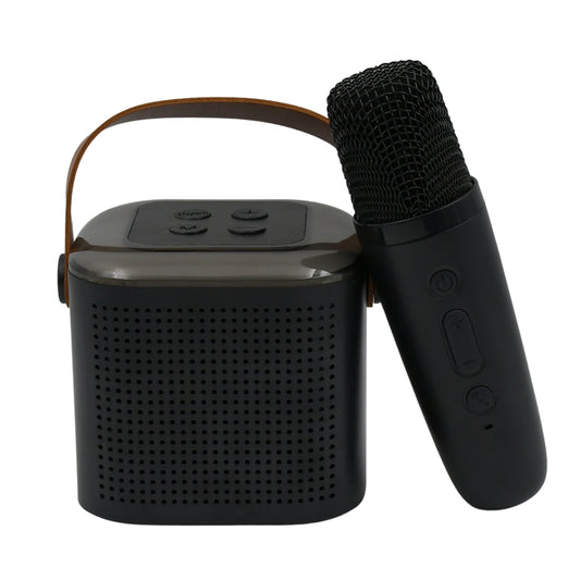 Wireless Speaker Microphone Set with RGB Light Support and Memory Card