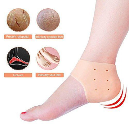 Silicon Gel Heel Socks – Anti-Crack Moisturizing Foot Care