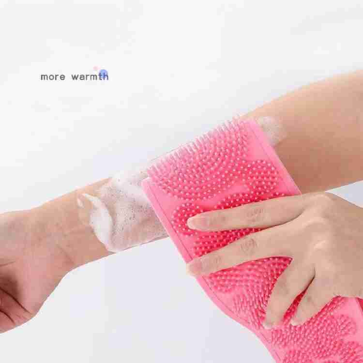 Silicone Back Scrubber – Dual-Sided Brush for Skin Exfoliation and Cleansing