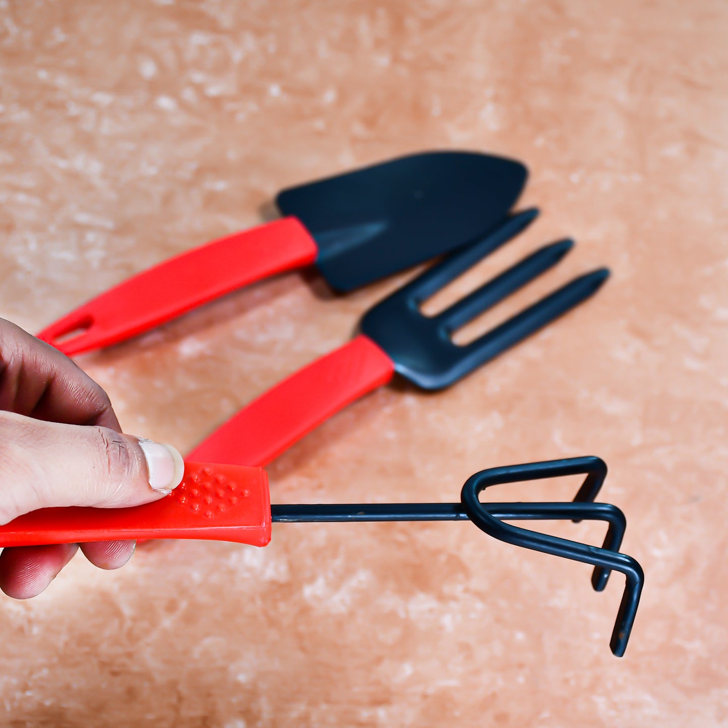 Small Sized Hand Cultivator, Trowel & Garden Fork Trio