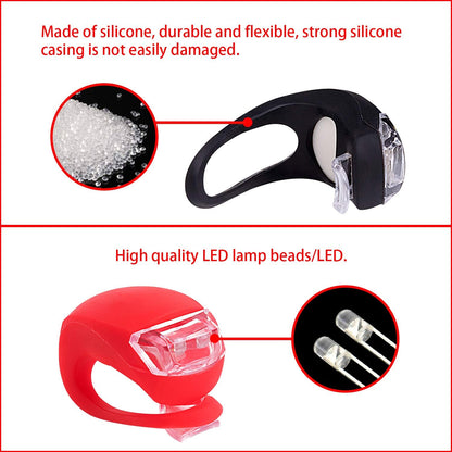 LightCycle: LED Bike Lights - Silicone Set (2 Pcs)