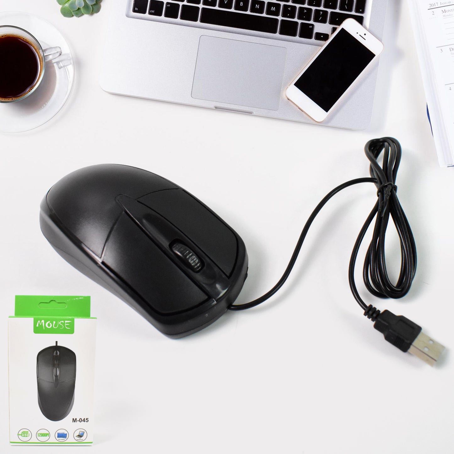 Laptop Wired Optical Mouse(1 Pc)