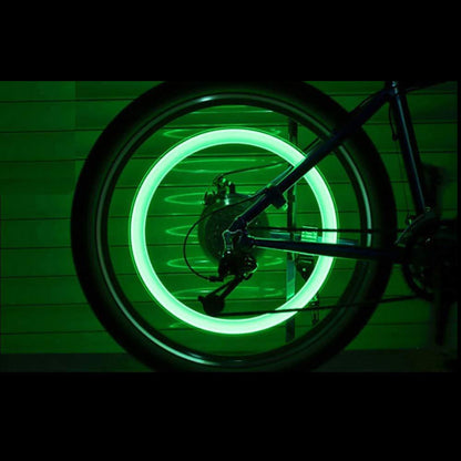 Tire Valve Cap Lights - LED Bike Wheel Lights