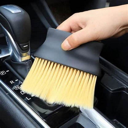 Soft Bristle Car Air Conditioner Cleaner Brush - 1 Pc