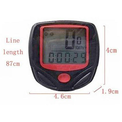 Durable Cycle Computer with Trip Distance & Timer – Perfect for Biking Adventures