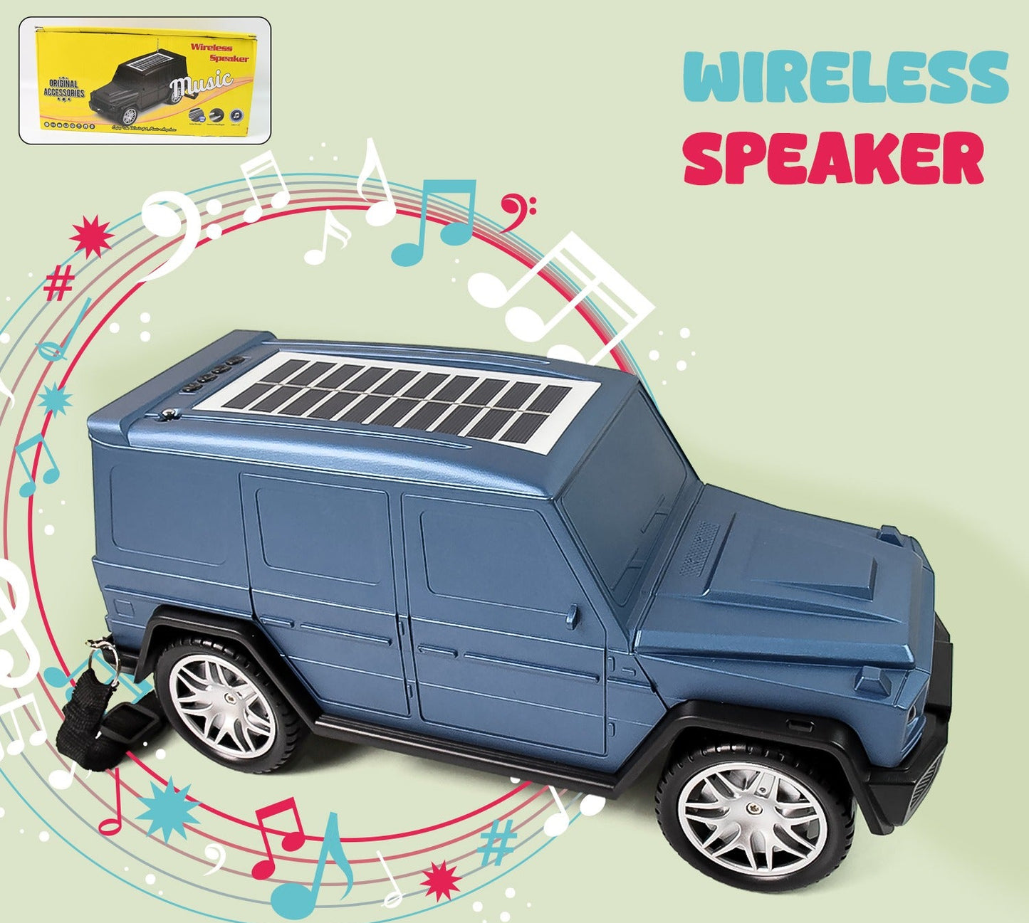 Thar Wireless And Solar Powered Speaker