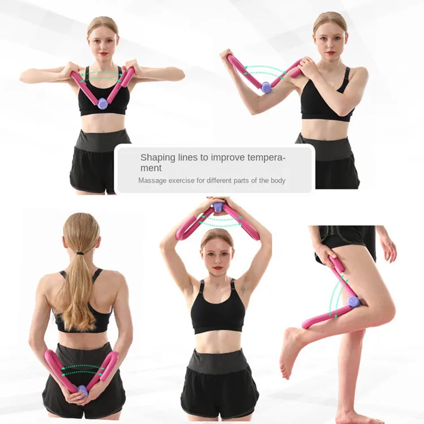 Fitness Thigh Toner - Multi-Purpose Muscle Toning Equipment for Gym or Home - Leg Blaster for Trimming Arms, Abs, Glutes, and Legs