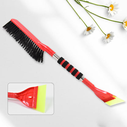 DualAction Ice Scraper & Snow Brush - 2-in-1 with Comfortable Grip