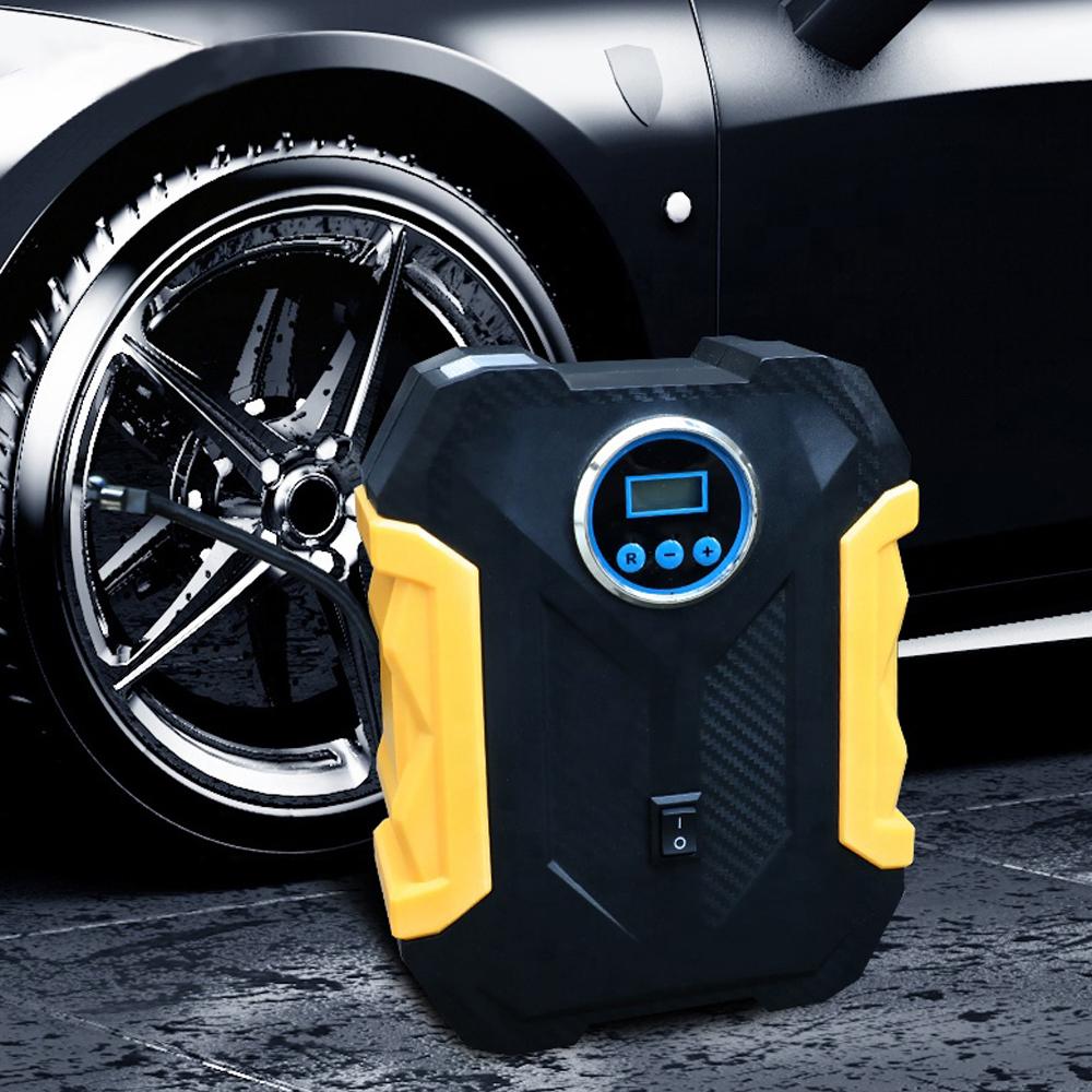 Portable Electric Car Air Compressor Pump for Car & Bike Tires – Reliable & Efficient Tire Inflation