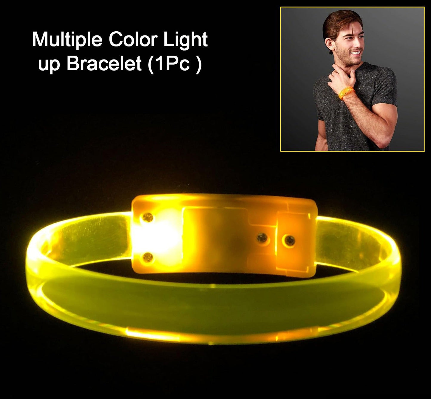 RunBright: Multicolor LED Bracelet for Runners