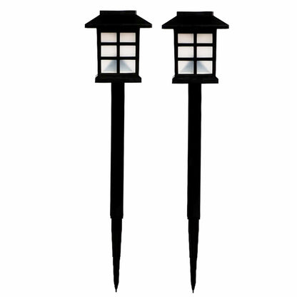 Solar Garden Lights (Pack of 2) | Waterproof Outdoor Landscape Lighting