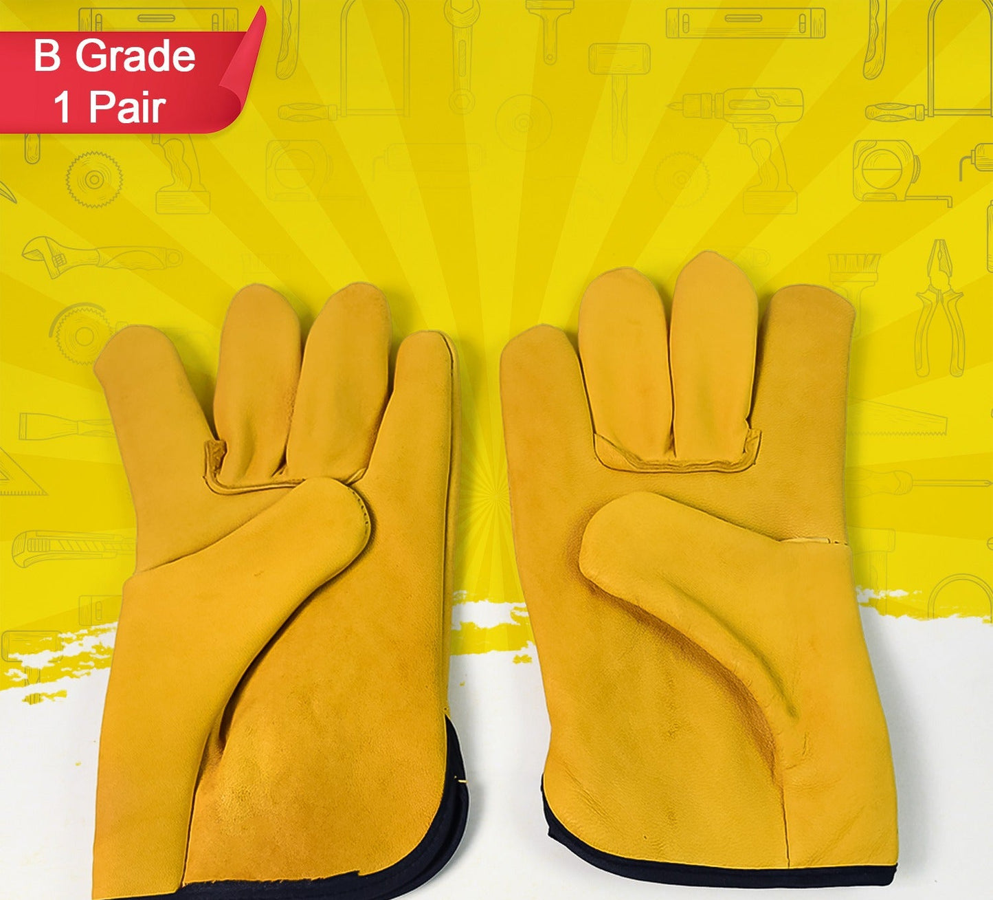 Heavy Duty Work Gardening Gloves (B Grade) - Durable & Reliable